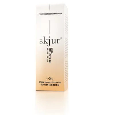 SKJUR Sonnenserum LSF50 leicht Pip Fl 30 ml