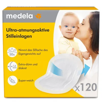 MEDELA Stilleinlagen ultra-atmungsaktiv 120 Stk