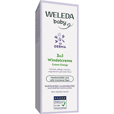 WELEDA Derma 3in1 Windelcreme weisse Malve 50 ml