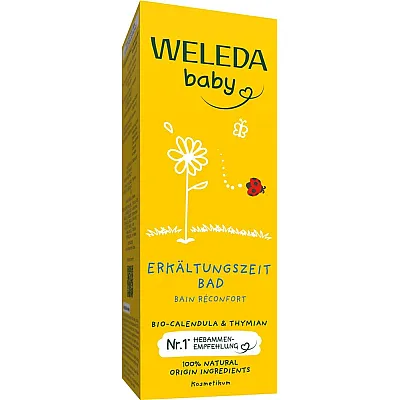 WELEDA BABY Erkältungszeit Bad Calendula Tb 75 ml