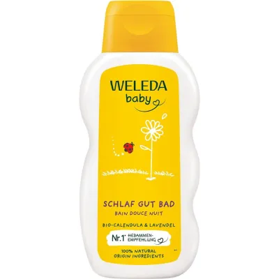 WELEDA BABY Schlaf Gut Bad Calendula Fl 200 ml