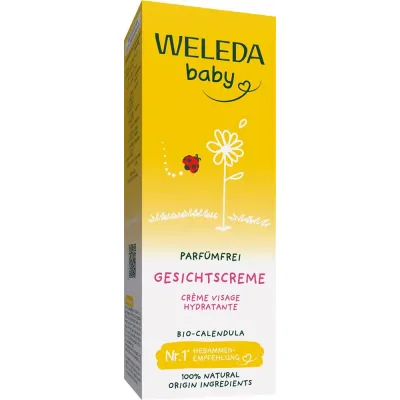 WELEDA BABY Gesichtscreme Calendula parfümfr 50 ml