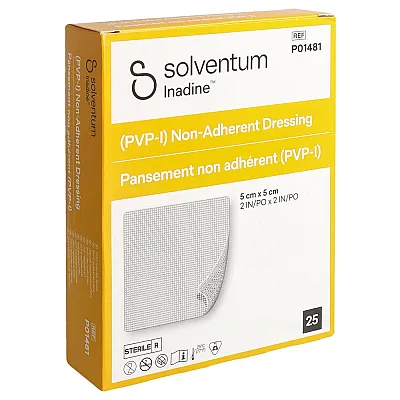 SOLVENTUM Inadine Wundauflage 5x5cm st 25 Stk