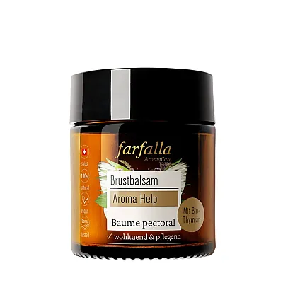 FARFALLA Brustbalsam Aroma Help Glas 30 ml