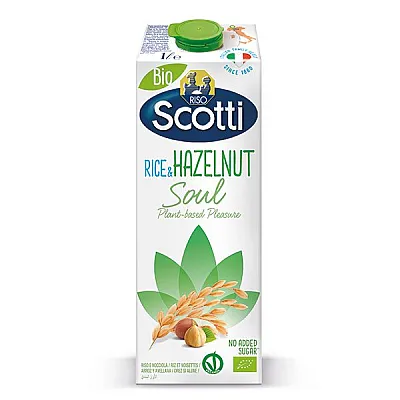 SCOTTI Reis-Drink Haselnuss Bio 1 lt