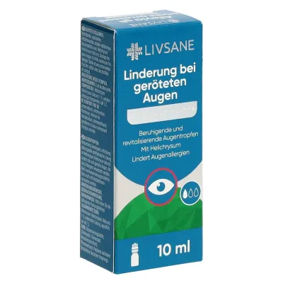 LIVSANE Linderung bei geröteten Augen Fl 10 ml