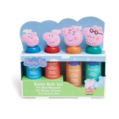 PEPPA PIG Schaumbadset 4Stk Box