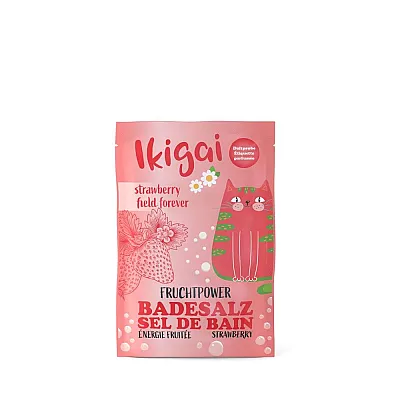 IKIGAI Badesalz Strawberry Field Forever 60 g