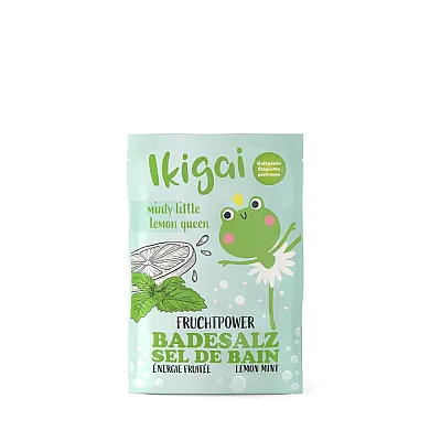 IKIGAI Badesalz Minty Little Lemon Queen 60 g
