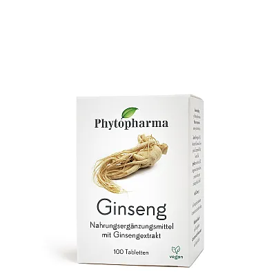 PHYTOPHARMA Ginseng Tabl Ds 100 Stk
