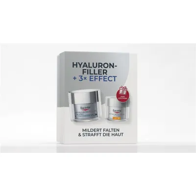 EUCERIN XMAS Set Hyal-Fill Nachtpflege