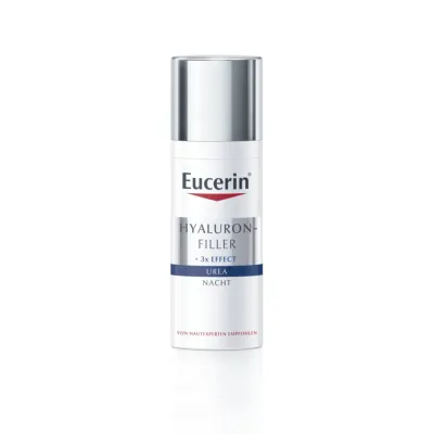 EUCERIN HYALURON-FILL+UREA Nachtpfl Disp 50 ml