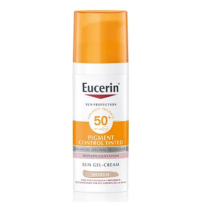 EUCERIN SUN Fa Pig Con Gel-Cr me LSF50+ Disp 50 ml