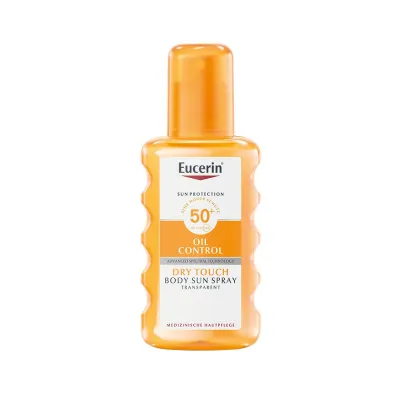 EUCERIN SUN Body Oil Cont Dry T tr LSF50+ 200 ml