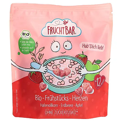 FRUCHTBAR Frühstücks-Herz Bio Hab Dich lieb 125 g FRUCHTBAR Frühstücks-Herz Bio Hab Dich lieb 125 g