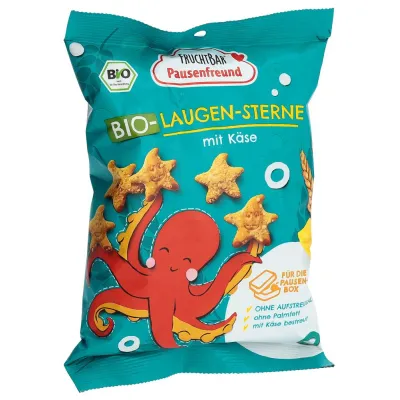 FRUCHTBAR Laugen-Sterne Bio mit Käse Btl 70 g FRUCHTBAR Laugen-Sterne Bio mit Käse Btl 70 g