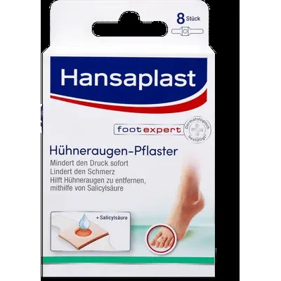 HANSAPLAST Hühneraugen-Pflaster 8 Stk HANSAPLAST Hühneraugen-Pflaster 8 Stk