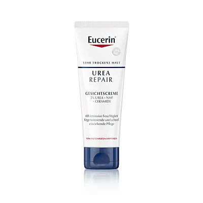 EUCERIN UreaRepair Gesichtscreme 5 % Urea Tb 50 ml
