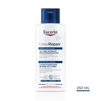 EUCERIN UreaRepair Feucht Lot 10 % Urea int 250 ml