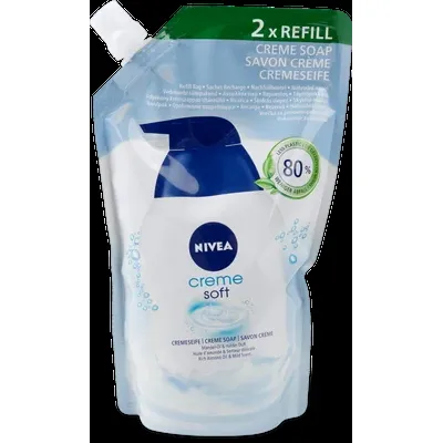 NIVEA Pflegeseife Creme Soft Ref Btl 500 ml