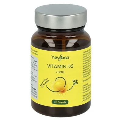 HEYBEE Vitamin D3 700 IE + Propolis Kaps 60 Stk HEYBEE Vitamin D3 700 IE + Propolis Kaps 60 Stk