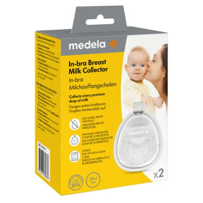 MEDELA InBra Milchauffangschale 1 Paar MEDELA InBra Milchauffangschale 1 Paar