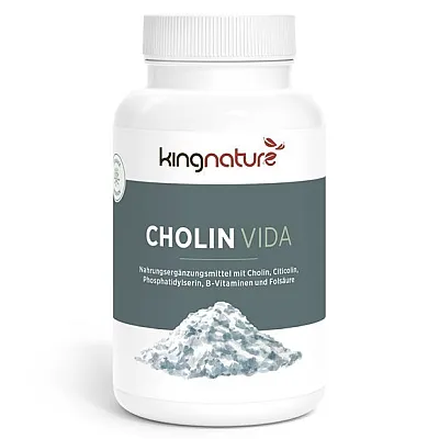 KINGNATURE Cholin Vida Kaps 120 mg Ds 90 Stk KINGNATURE Cholin Vida Kaps 120 mg Ds 90 Stk