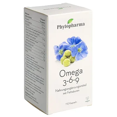 PHYTOPHARMA Omega 3-6-9 Kaps 110 Stk