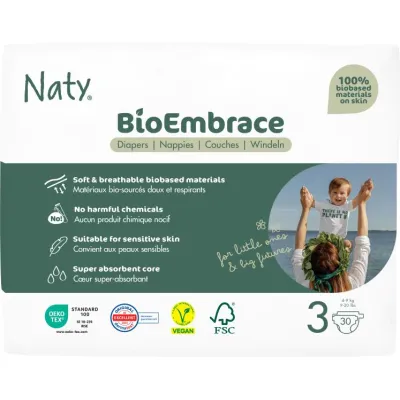 NATY Windel Midi Nr3 4-9kg Btl 30 Stk