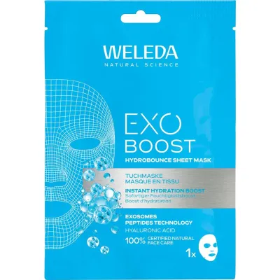 WELEDA Exo Boost Hydrob Tuchmaske Feuchtigk 20 ml