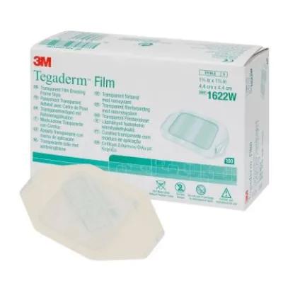 3M TEGADERM FILM Transp verb 4.4x4.4cm (n) 100 Stk
