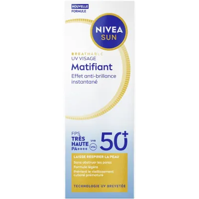 NIVEA SUN UV Face Shine Control LSF50+ 40 ml