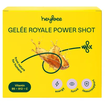 HEYBEE Gelée Royale Power Shot 10 Trinkamp 12 ml HEYBEE Gelée Royale Power Shot 10 Trinkamp 12 ml