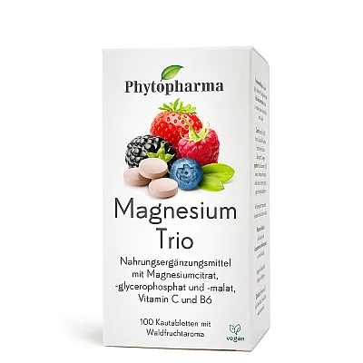 PHYTOPHARMA Magnesium Trio Kautabl 100 Stk