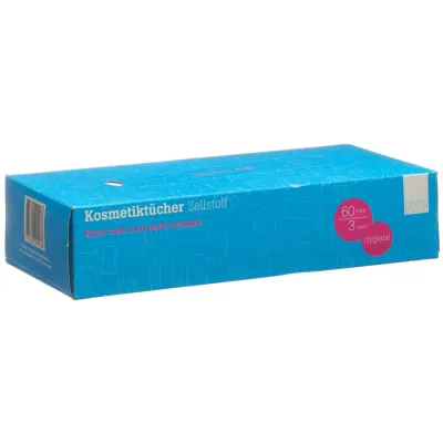 IVF Kosmetiktücher Zellstoff 3-lagig 60 Stk