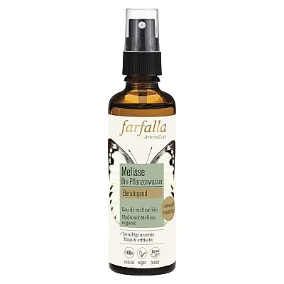 FARFALLA Bio-Pflanzenwasser Melisse Spr 75 ml