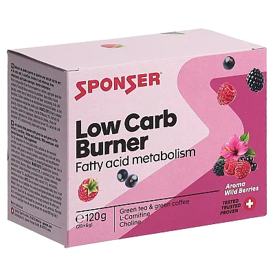 SPONSER Low Carb Burner Plv Wild Berries 20 x 6 g