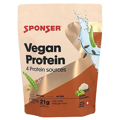 SPONSER Vegan Protein Chocolate Btl 480 g