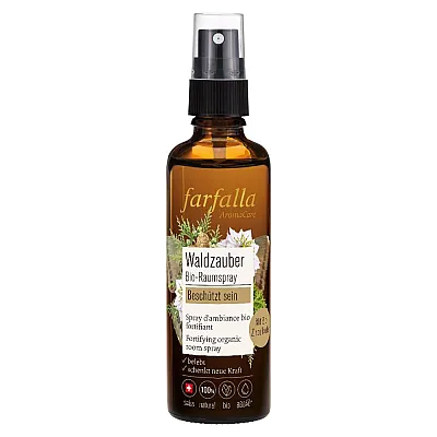 FARFALLA Bio-Raumspray beschü sein Waldzaub 75 ml