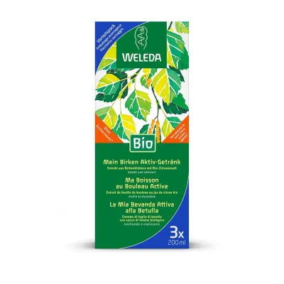WELEDA Mein Birken Aktiv-Getränk Trio 3 x 200 ml