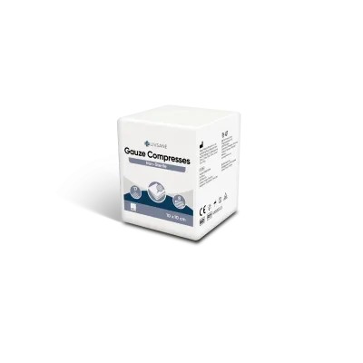 لیوسان گاز کمپرس 10x10cm غیر استریل 100 قطعه