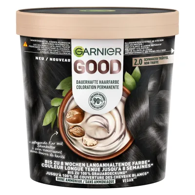 Garnier Жақсы түске дейін тұрақты 2.0 трюфель жұмсақ қара туберкулез