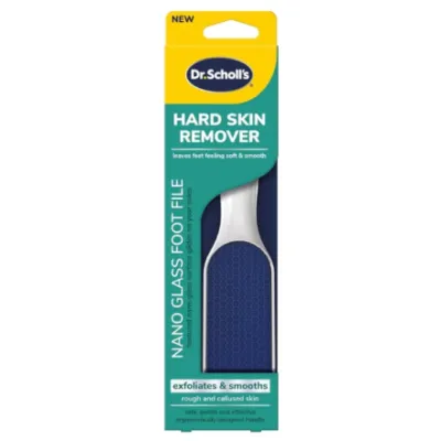 Scholl Foot File Hard Skin Nano Glass Technology