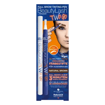 BeautyLash Pena Pewarnaan Alis Penuh Two Go Nat Brown