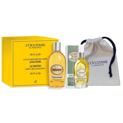 L'Occitane նուշի մարմնի խնամքի հավաքածու