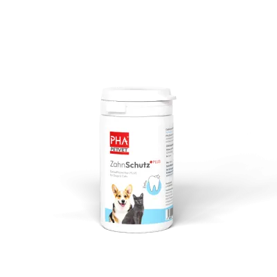 PHA Perlindungan Pergigian ditambah serbuk untuk anjing dan kucing 60 g