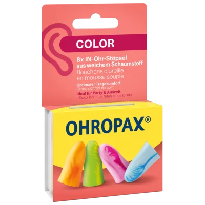 OHROPAX Color Soft Earplugs 8 Pcs