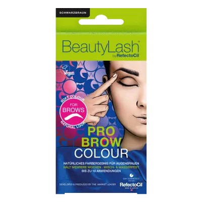 Beautylash Pro Brow צבע שחור שחור 7 מ