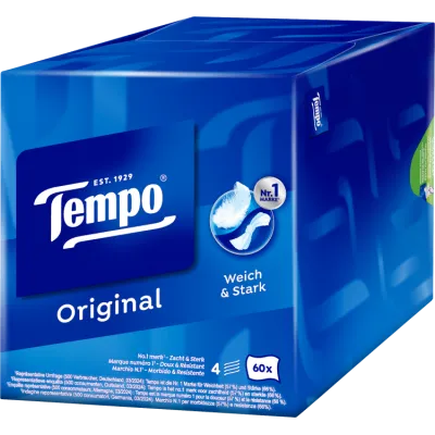 TEMPO Tissue Cube Box 60 Pcs