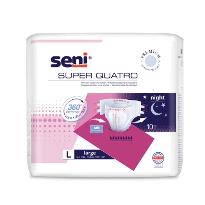 SENI Super Quatro L Btl 10 Stk